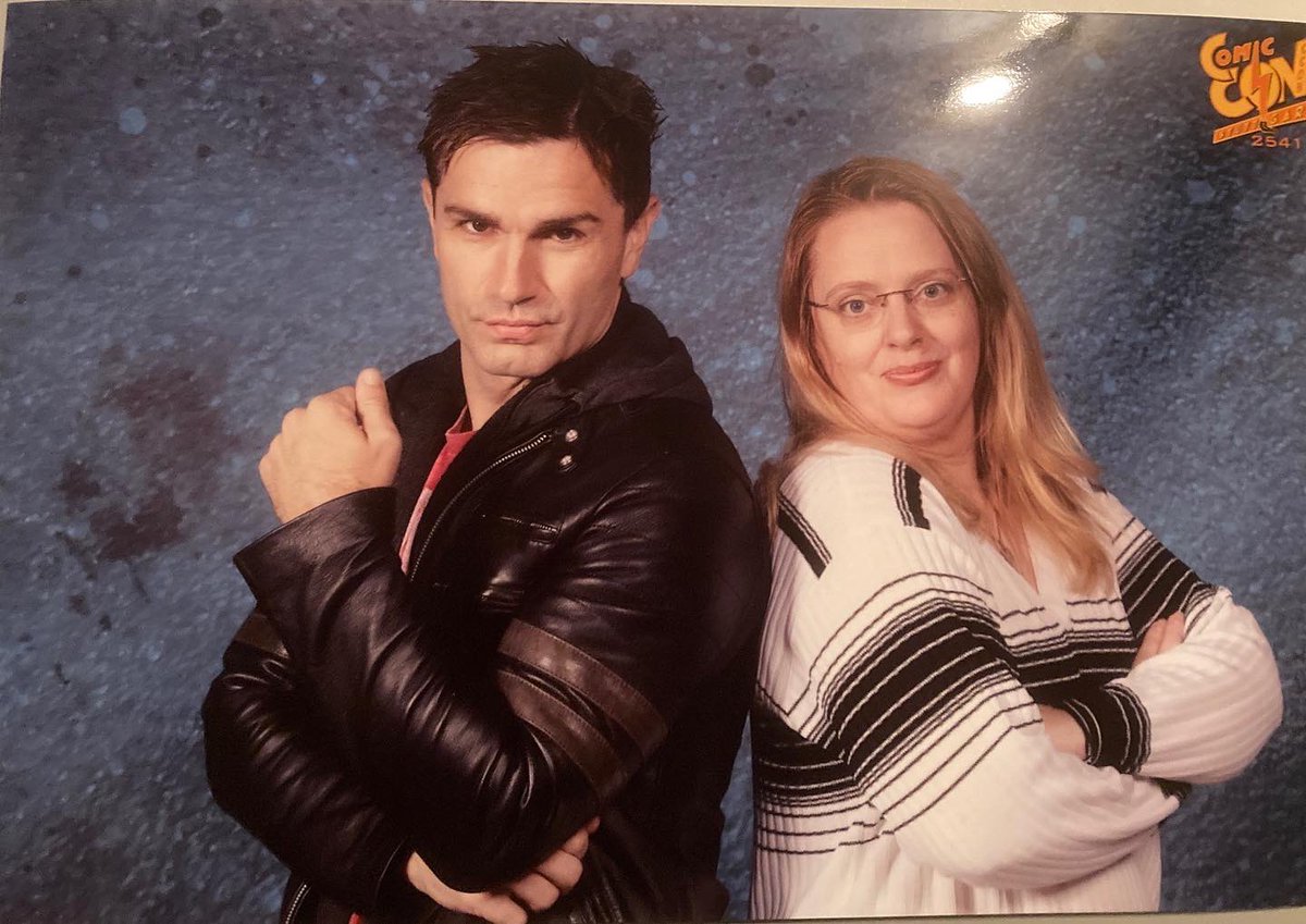 feuer12000's tweet photo. Thanks for your time at #ComicConstuttgart. It was great to meet you @SamWitwer 😊 https://t.co/fxijMtK86w