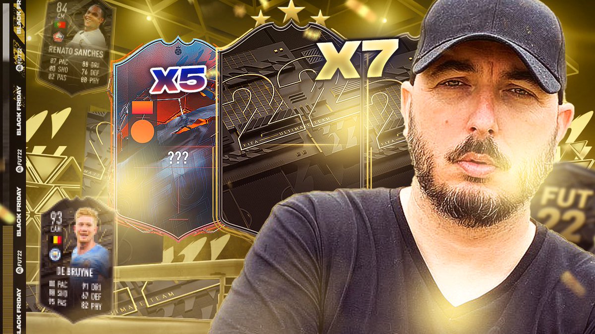 LmBreakSports's tweet photo. 🔥 UN BLACK FRIDAY DE FOLIE ! UNE CHANCE ENORME ! FIFA 22 PACK OPENING ! 🔥
➡️ https://t.co/9m3otIlbtU
#FIFA22 #FUT22 #YouTube #BlackFriday #signaturesignings https://t.co/POBDPgRFqB