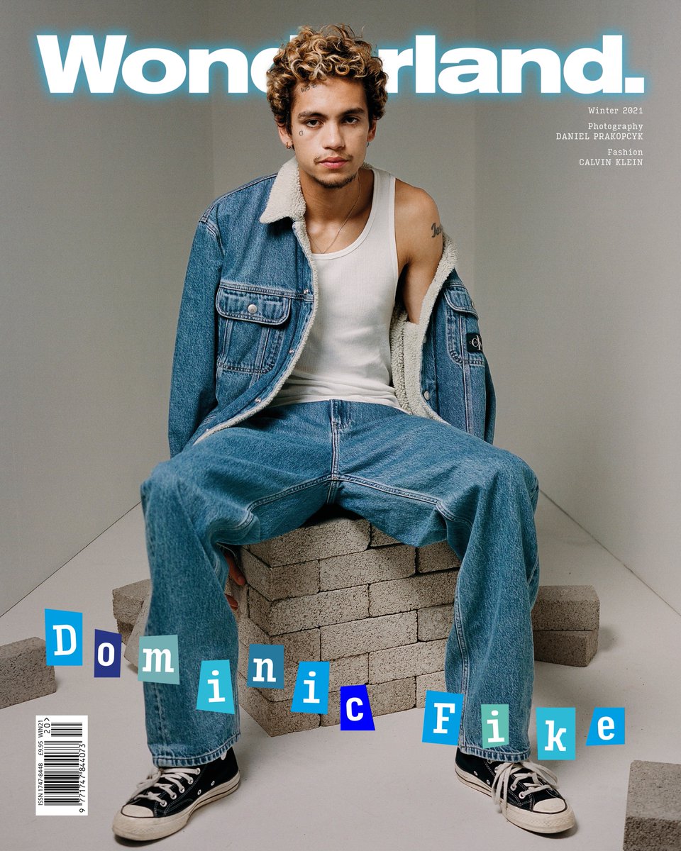 Wearing Calvin Klein, Euphoria's latest star Dominic Fike covers our Winter 21 Issue ⚡️ PRE-ORDER: ow.ly/K0Zt50GXPF4