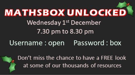 mathsbox1's tweet image. Unrestricted access to our thousands of resources. A chance to see what you are missing! 

Skills checks, Games, Treasure Hunts, Multi-choice, Exit Tickets,  Differentiated/Min-diff questions, worksheet makers and more..

Please RT for a chance to win a free 12 month subscritpion