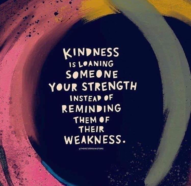Ahhhhh......kindness. What a wonderful gift to give.
