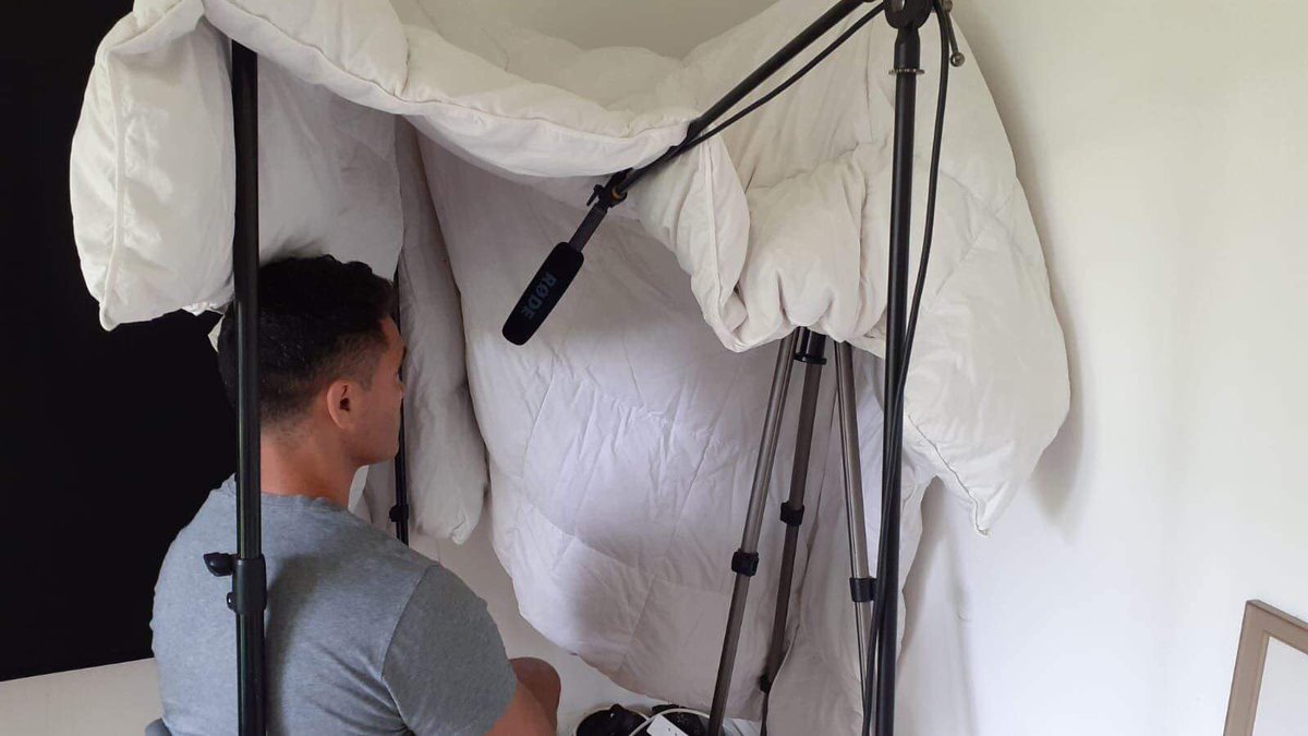 When we set out to make #OceansApartFilm it was with £0 budget &amp; entirely filmed in my back garden (this being our sound booth)

Given the importance of the new eligibility laws, a follow up film has to be made

Anyone with broadcast contacts or £$ to invest, please get in touch