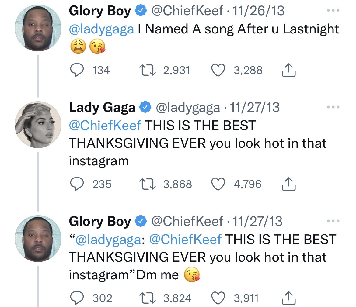 gangmgt1's tweet photo. #NEVERFORGRT : #chiefkeef and #ladygaga 🐐🐐 https://t.co/reEo3465ur