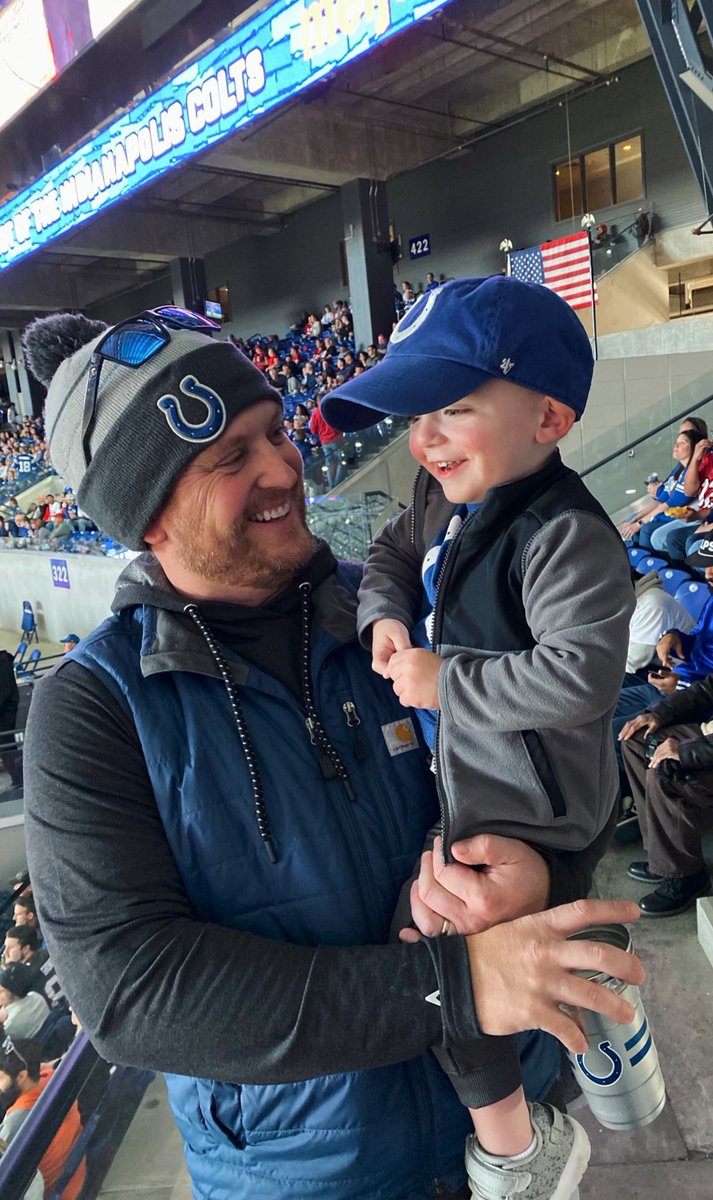 kghimes's tweet photo. #TBvsIND Happy 2nd Birthday Connor!! Go Colts! https://t.co/VchLkjDYxg