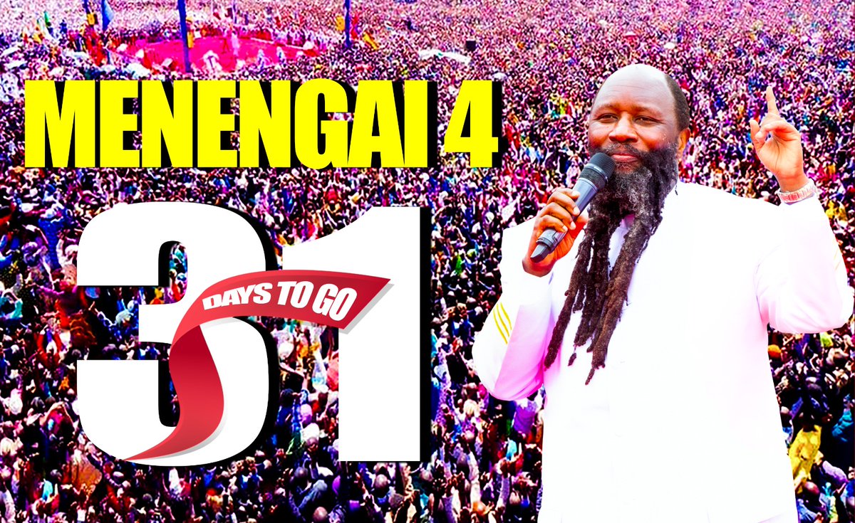 HopeMelanie_'s tweet photo. The countdown to #MenengaiFour has officially begun!🗓️

All preparations must humbly go toward preparing for this MIGHTY visitation from the Lord!

In the coming weeks make every effort to prepare in holiness for the single most important event to happen next besides the Rapture. https://t.co/qf2o3U4KXe