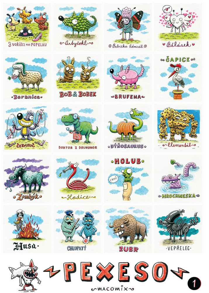 Z retweetů vyberu nešťastníka, který bohužel dostane toto pexeso ;)
pexesa > macomix.com