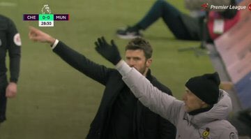 Carrick's tactics are so simple ,.just do what your opponent does 😂