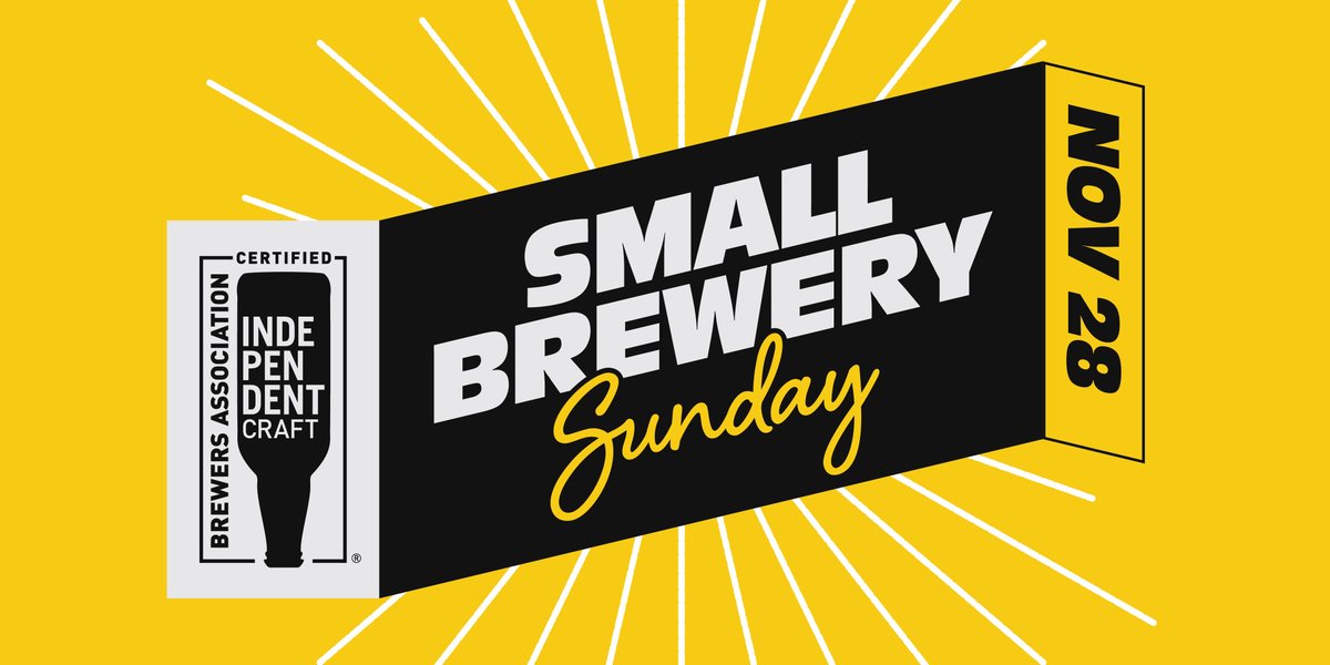 indiebeer_'s tweet photo. Today is #SmallBrewerySunday! Order craft beer, food, and merch to help support your local brewery. Use our handy Brewery Finder to locate a brewpub or taproom near you. https://t.co/WQLE6S5VDu https://t.co/2D4RyABXrx