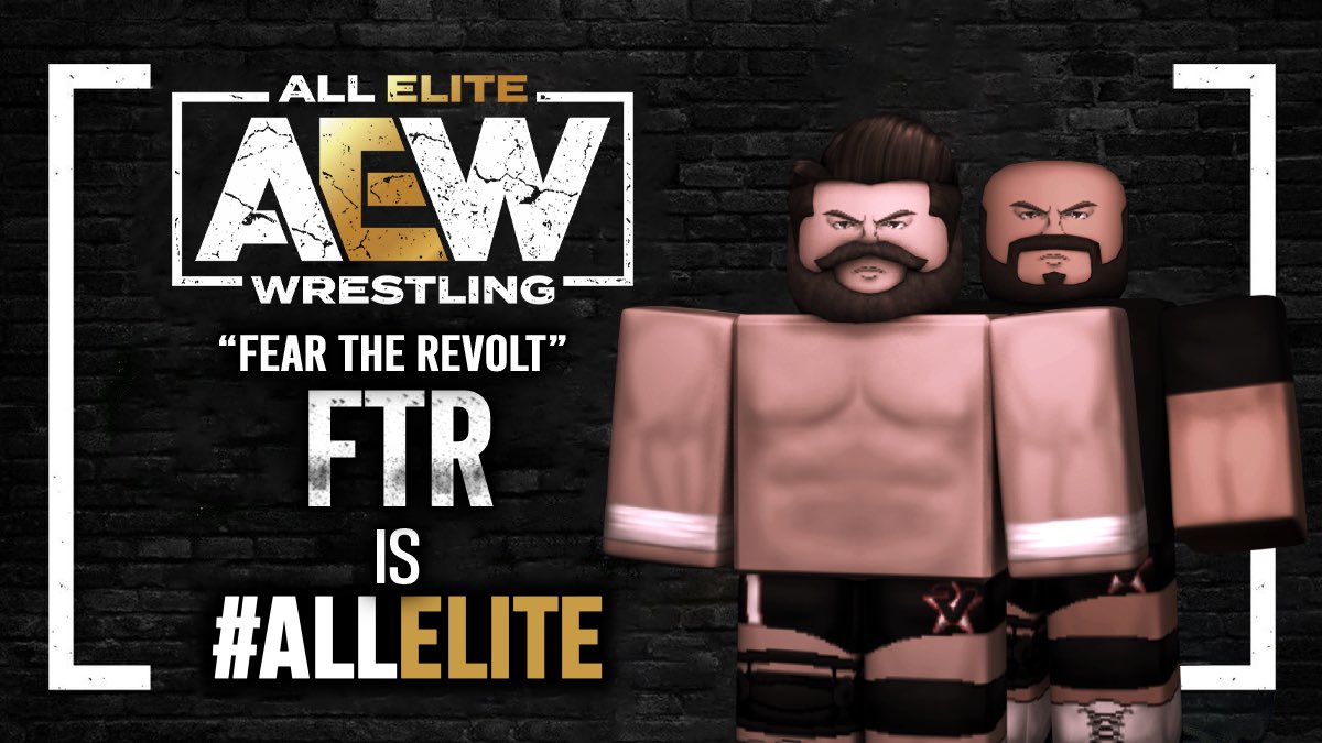 AEWROBLOX1's tweet photo. FTR IS NOW ALL ELITE 
 @herdzszn https://t.co/25r8FYzTpd