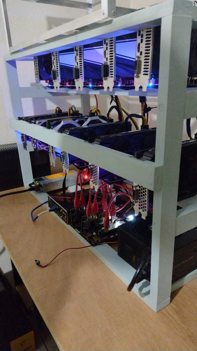 Acomodando los rigs. 
Que opinan de este? 
#Bitcoin 
#DeFi 
#Metaverse