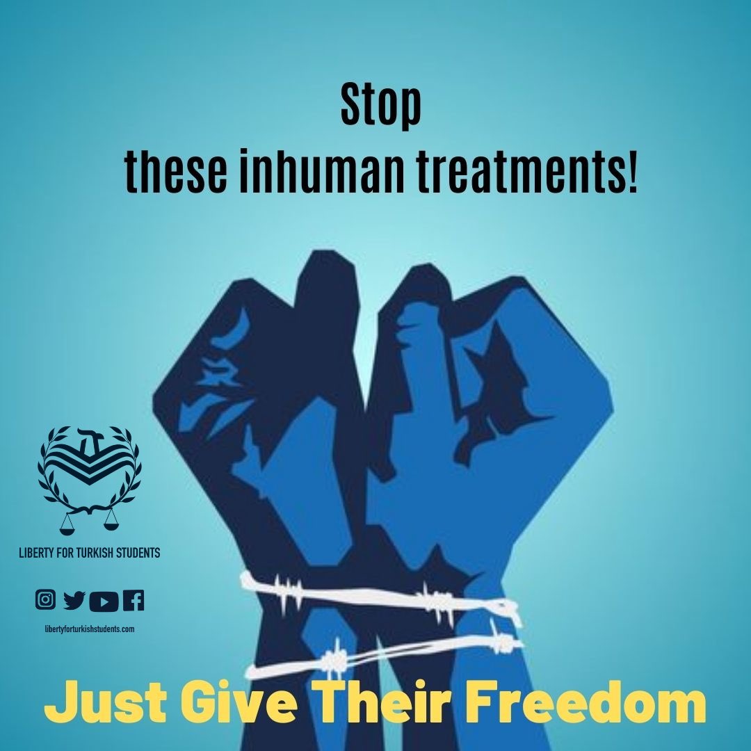 LibertyTurkish's tweet photo. What’s happening in Silivri?

The cadets who have been in prison for more than 5 years, in vain, have no access to hot water and proper heating system in their wards in these harsh cold conditions.

Stand with them against such cruel treatments. 
#inhumantreatment https://t.co/JsvHLebAbE