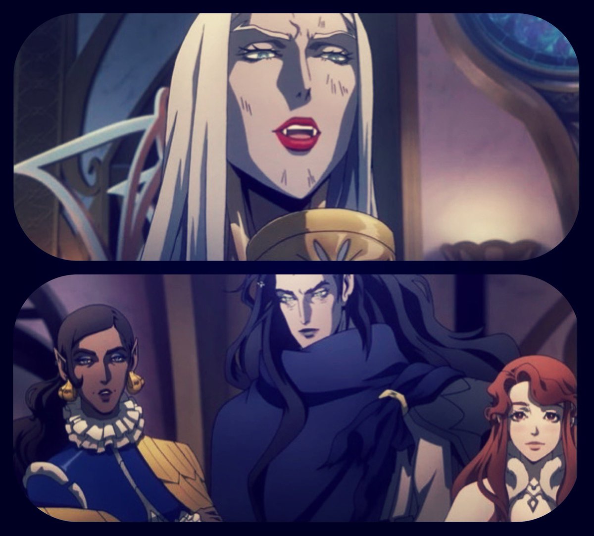 DailyBelmontCV's tweet photo. Oh also, Happy #SistersSunday.

#Castlevania 
#CastlevaniaNetflix https://t.co/CI4TcIysAj