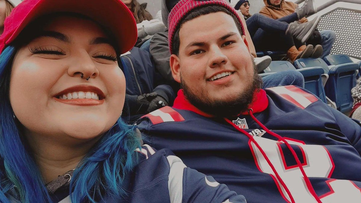 Always_For3v3r's tweet photo. Game ready🏈 #LetsGoPats https://t.co/ocBGmvYN6O