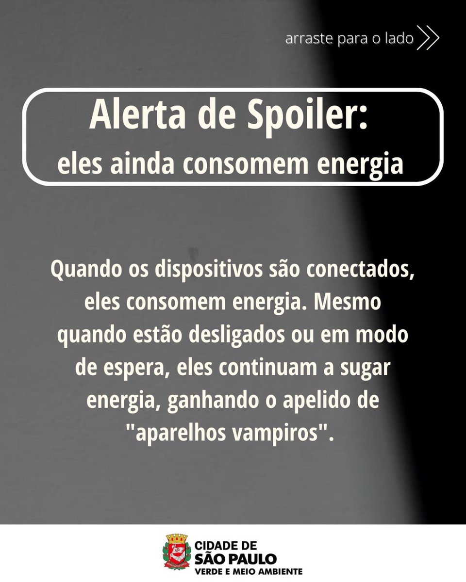 svmasp's tweet photo. Você sabia que deixando os aparelhos plugados na tomada ainda há consumo de energia?
#economiadeenergia #energia #meioambiente #saopaulo #svma #instasp https://t.co/C0hBB2VkSm