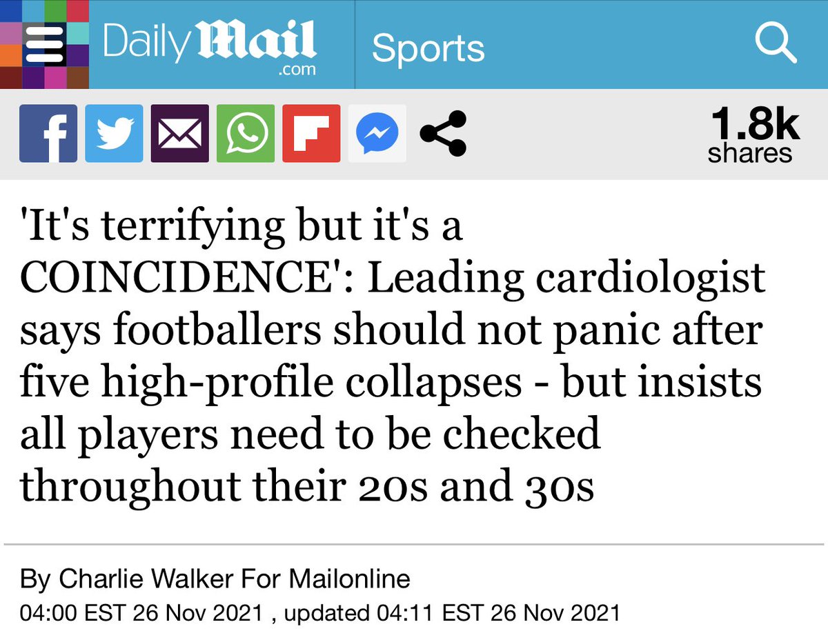 iansmithfitness's tweet image. Over 100 FIFA soccer players and coaches have died in the past 6 months - many collapsing on the field and most are sudden cardiac arrest. But…just a coincidence! #TrustTheScience