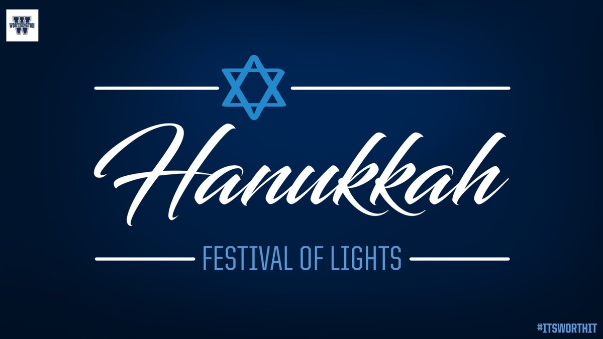 We want to wish a very Happy Hanukkah to all of our 
<a href="/wcsdistrict/">Worthington Schools</a> families celebrating the Festival of Lights - Chag Sameach!