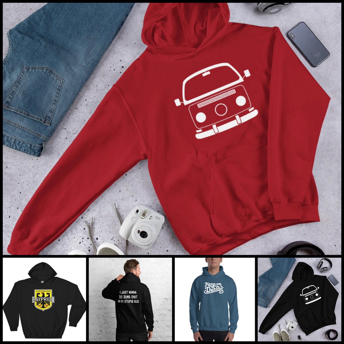VWBayPride's tweet photo. The BayPride selection of hoodies
They make a great Christmas present 🎁 to that Bus Driver in your family or yourself 🤷🏻♂️
Order yours today! https://t.co/XGi3ON5rFm
#baypride #vw #vwbus #hoodies #sweatshirt #aircooled #vdub #baywindowbus #vwbay https://t.co/n5rAuR1dpg