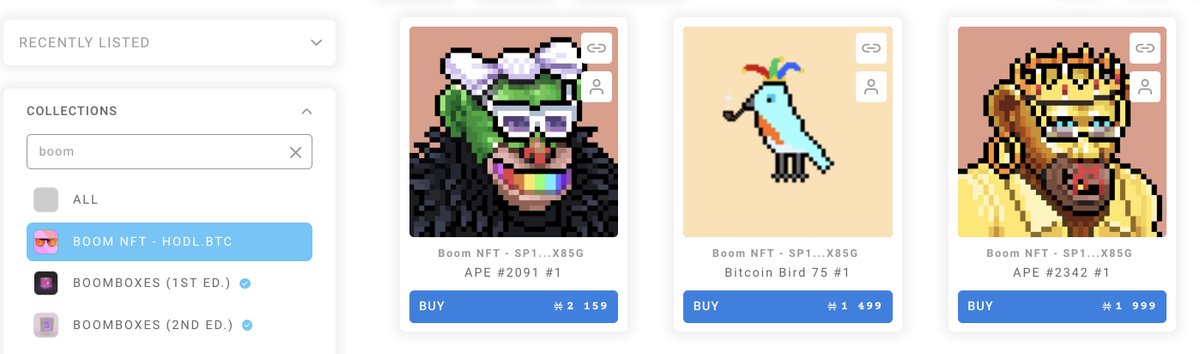 AndyCoins's tweet photo. WARNING: Anyone buying NFTs on @stxnft there is currently a person copying @Megapont apes and selling them under BOOM NFTs.These APES are not Megapont apes and is not verified. Do not to buy, always check under the NFT picture that it has a BLUE CHECK MARK. Retweet 4 awareness💪 https://t.co/954kGXnXSa
