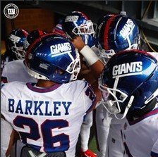 #nygiants going with retro uniforms against #eagles  

#bigblue not donning their colors in a home game though  #nfceast #nfc #nfl 🏈🏈🏈

#NYGiants  up early 3⃣➖0⃣  #giantsvseagles