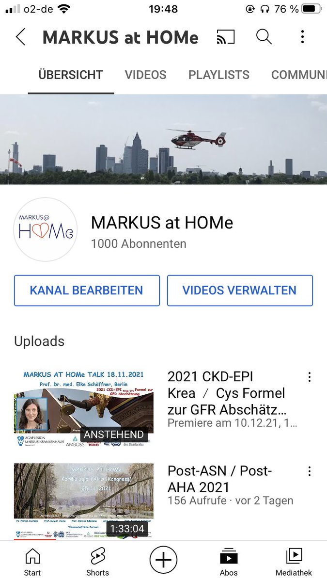 Ja, ist denn heut schon Weihnachten? Dank an alle Kolleginnen und Kollegen, die MARKUS at HOMe 2021 unterstützt haben! Einen besinnlichen Adventssonntag aus HOMe!