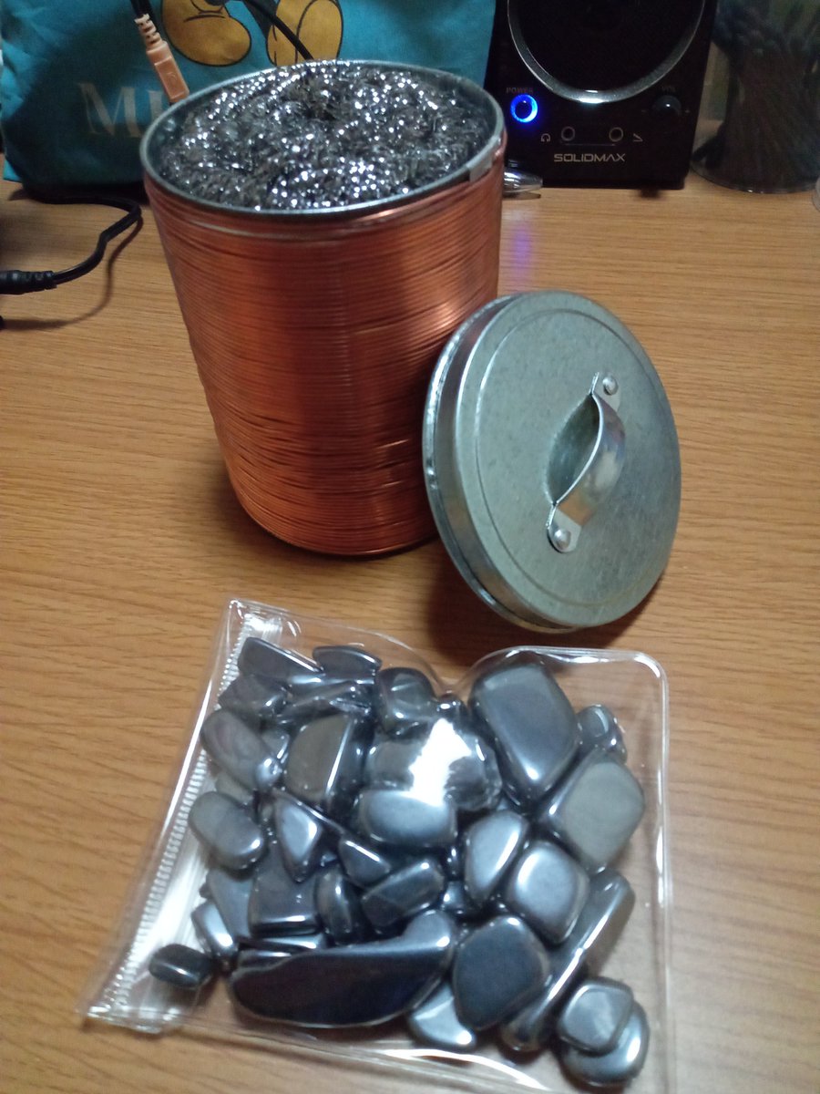 大和缶 自作テスラ缶 国産岩石