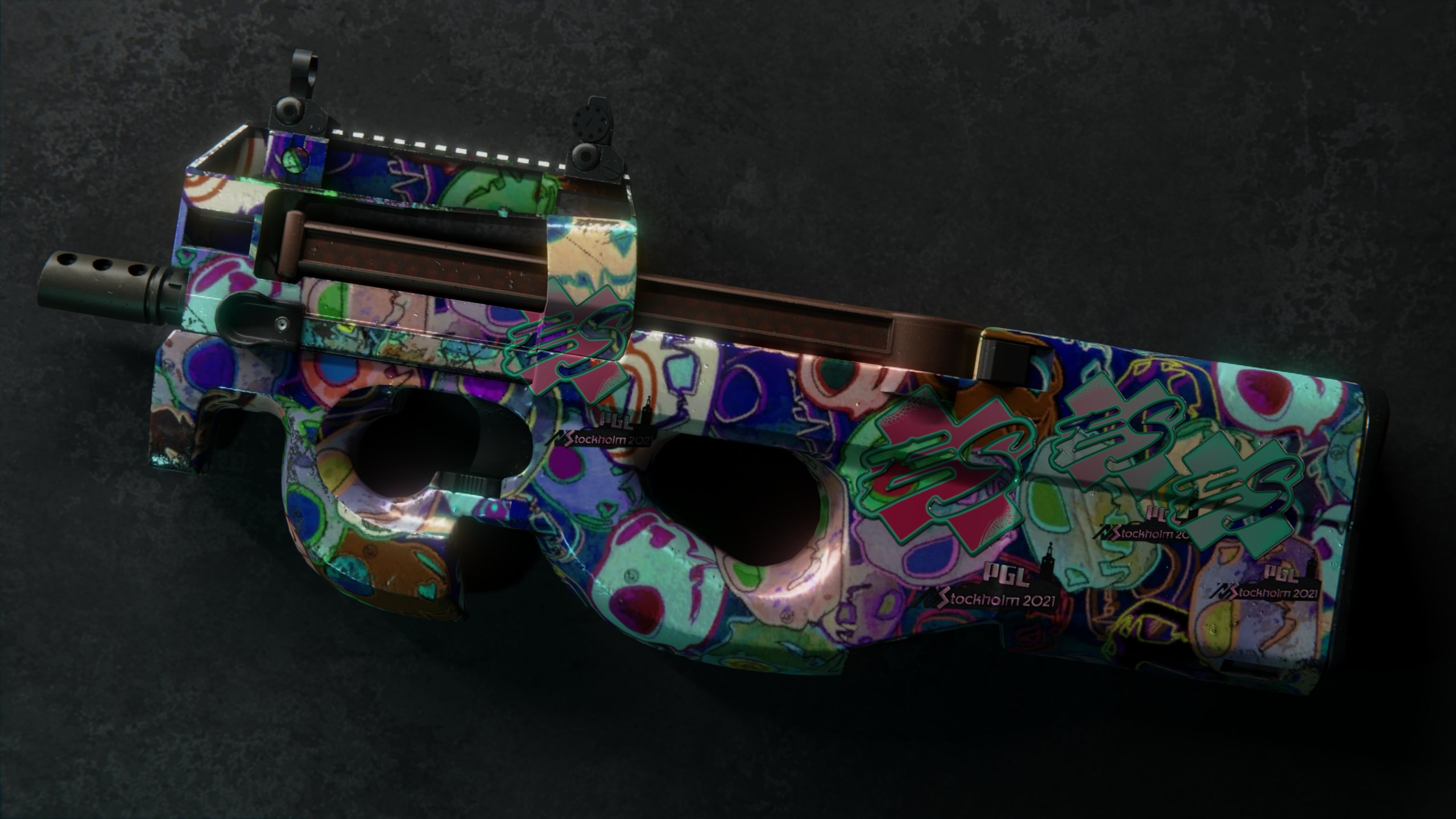 Nekkit on X: "P90 Death by Kitty with 4x ES Pgl style holos :D  https://t.co/FUPKE6KUGK" / X