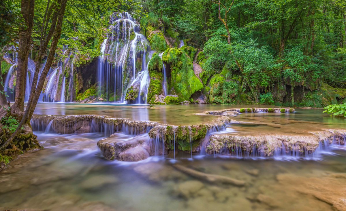 Gorgeous tropical waterfalls