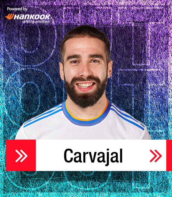 🔁 د.4+90 تبديل

ريال مدريد 2-1 إشبيلية

⏫ دخول <a href="/Lucasvazquez91/">Lucas Vázquez</a>
⏬ خروج <a href="/DaniCarvajal92/">Dani Carvajal Ramos</a>

#HankookTire