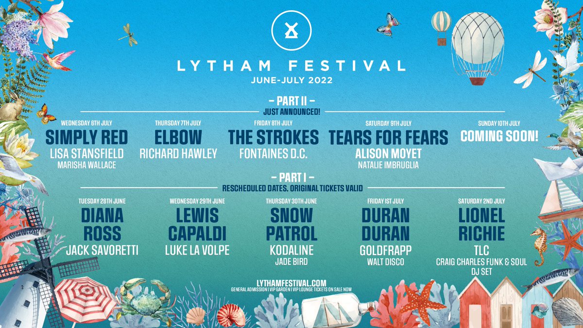 LukeLaVolpe's tweet photo. Cheers to the big fella @lewiscapaldi for asking me along to support him at this screamer of a gig for @LythamFestival. Mental my name is up there with all those artists. Tickets on sale now👇. More banging news for you all 10am tomorrow.

Tickets - https://t.co/I6EUWhP5Lh https://t.co/ptqcBXglxi