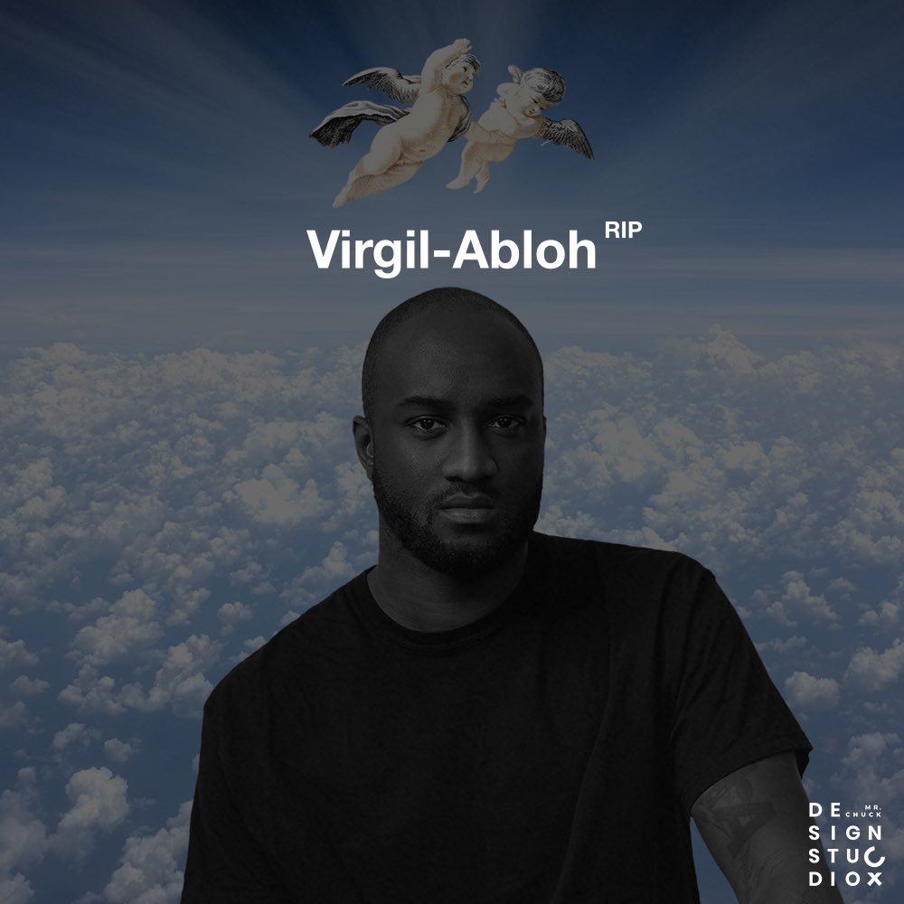 mrchuckco's tweet photo. RIP VIRGIL 🙏🏽🕊 #virgilabloh #ripvirgilabloh https://t.co/4wy8kpjOYp