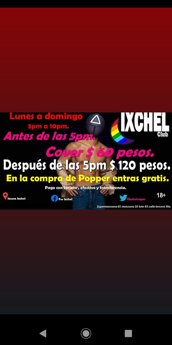 CardoParedes's tweet photo. La promo de los amigos de @Ixchelvapor 🤤 

#cancungay #cruisingmexico https://t.co/QLEErhONkn