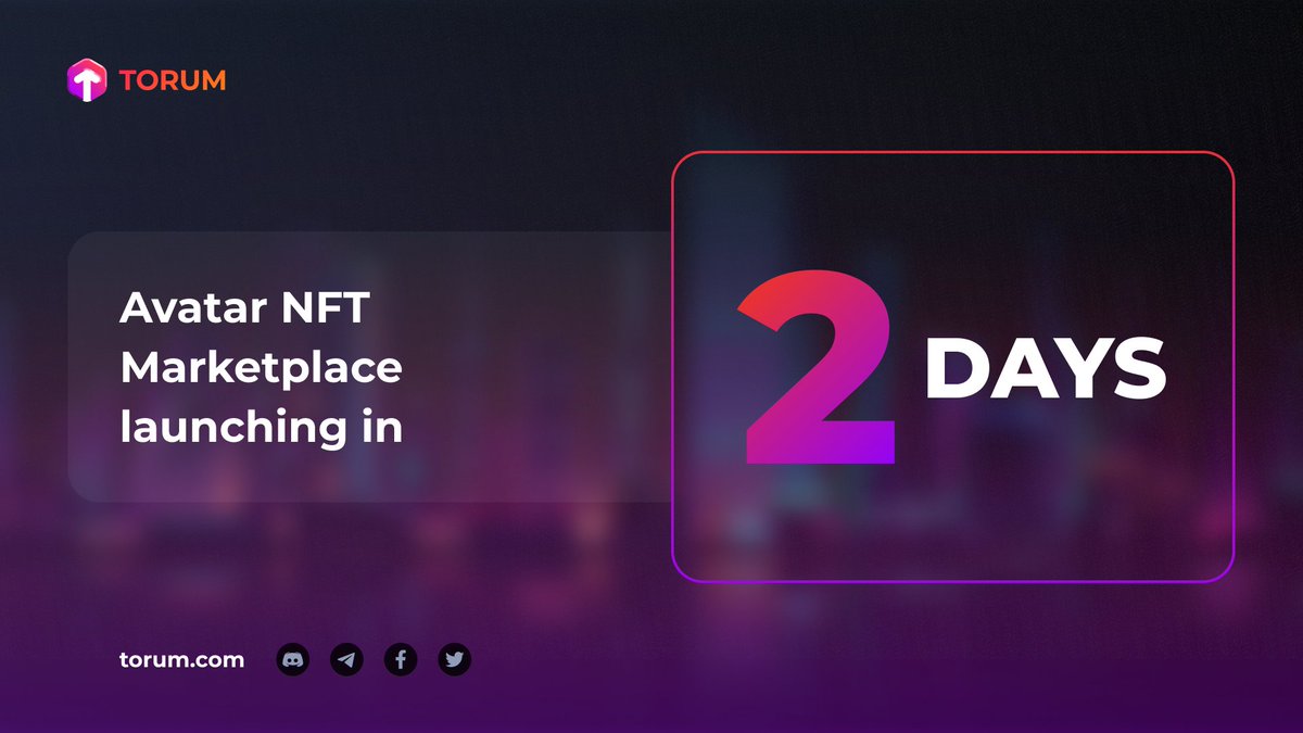 torum_official's tweet photo. Two days left until the official launch! https://t.co/PyCWl6Zezq