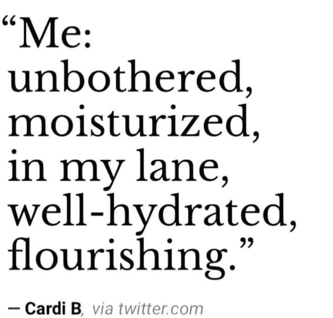 #DripHTX #unbothered #hydration #Houston #cardib