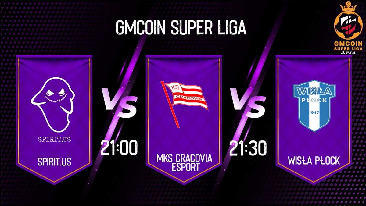 Polska Liga Wirtualnych Klubów

Dziś czekają nas prawdziwe klubowe emocje w PPC 🔝

O 21:00 zagramy z MKS Cracovia SSA, a następnie na głównym streamie LIVE zmierzymy się z <a href="/eWislaPlockSA/">Wisła Płock eSports</a> 🎮👻

Oba zespoły plasują się w czołówce ligi, więc szykują się wymagające starcia ⚔️