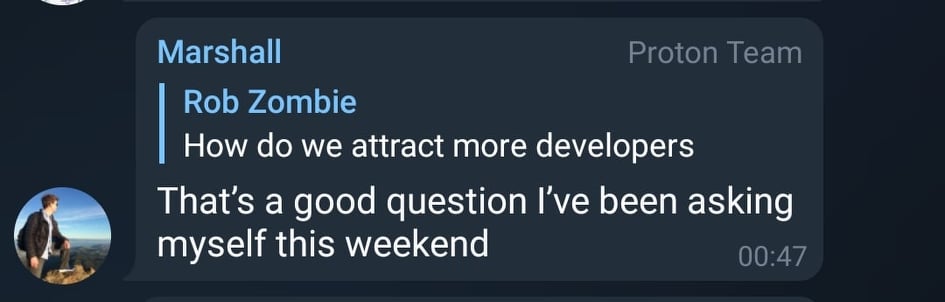 Terra0746's tweet photo. @MarshallHayner  Ser saw this on telegram recently so here are my suggestions 🧵. Hope it will reach you and your team in time @protonxpr https://t.co/7aFidewRGq