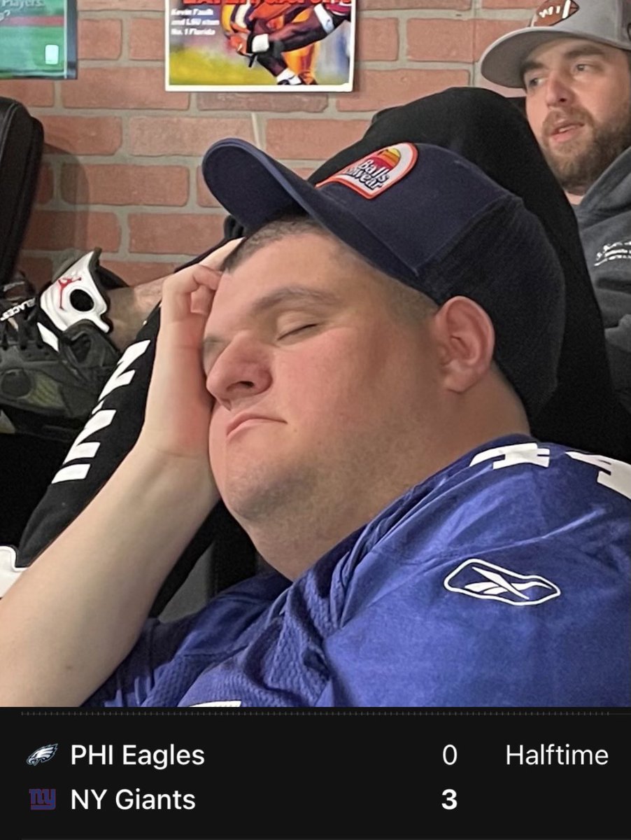 stoolgambling's tweet photo. Giants/Eagles O45 bettors https://t.co/NPgHPrBA4m