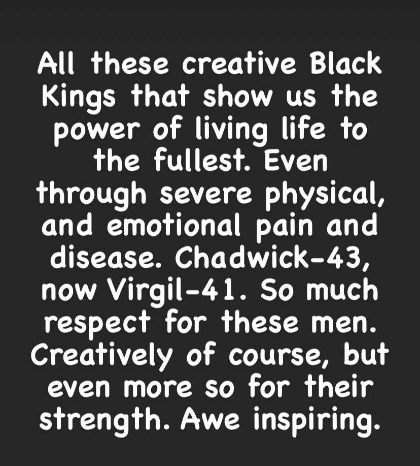kylaosync's tweet photo. Gutted. Shocked. One of THE most creative men on the planet. #RIP #VirgilAbloh #OffWhite #Genius https://t.co/7JapJBWQan