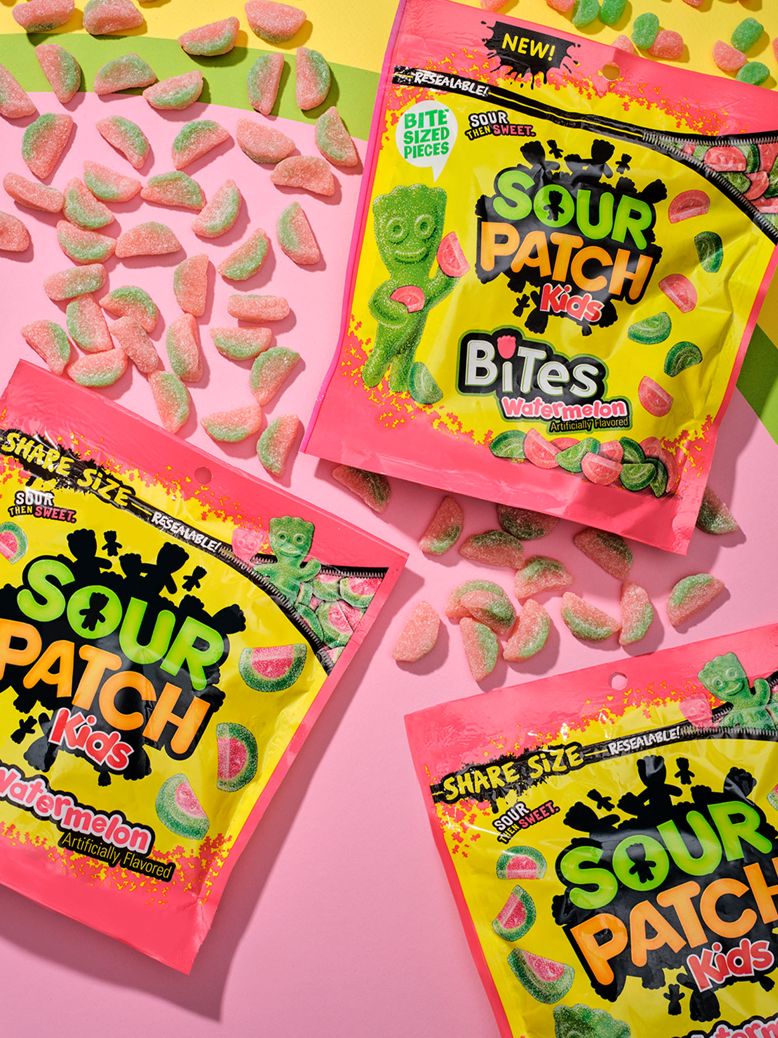 SOUR PATCH KIDS Bites Original Soft Chewy Holiday Candy