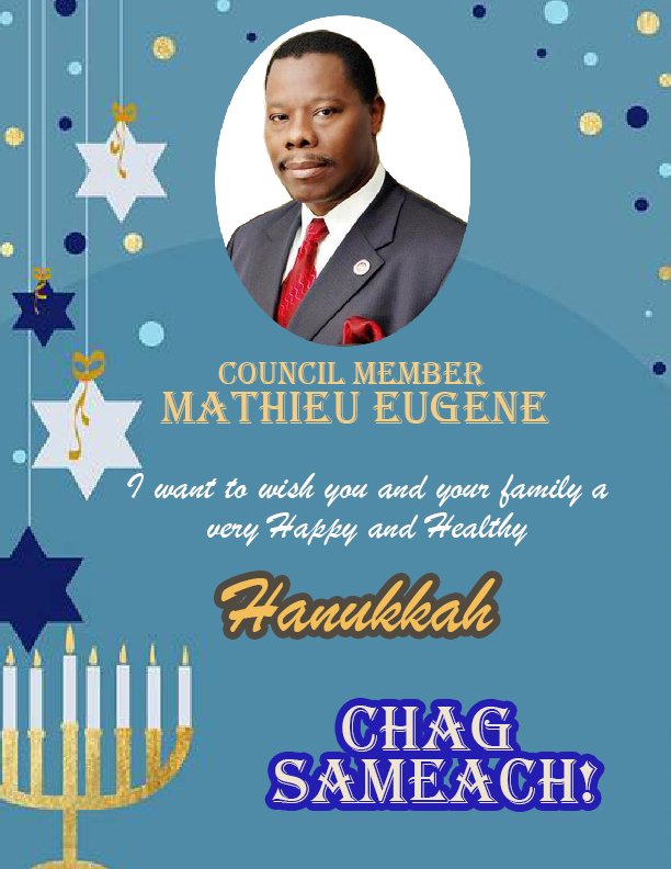 I want to wish you and your family a #HappyHanukkah