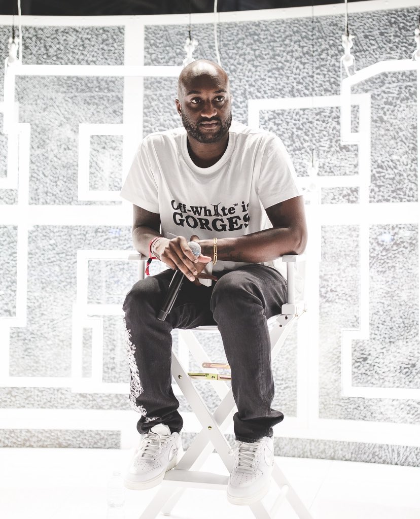 A true icon. Rest In Power, Virgil. 🕊🖤