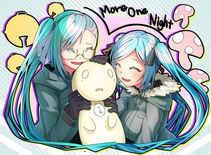 少女終末旅行も好きなワシには最高の歌ってみたでしたというラクガキ(ヌコを添えて) 