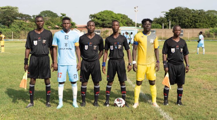 youngwisefc's tweet photo. FT
FC Nania 2-0 Accra Youngwise Fc

Great play from the lads. The comeback was not successful but big respect to the players and the technical team. 👏👏👏👏

We live to fight another day https://t.co/pDNcgpYFM9