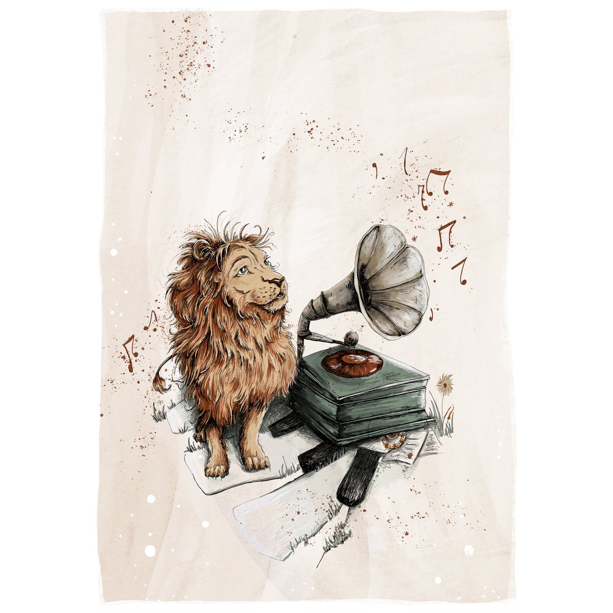 * New Print Release *

Hi! I have a new limited edition print called ' Bold As Brass' on my store for my Creative Animal series.

If you were interested in purchasing one for a gift or sharing with someone who might that would make me smile! Many thanks!

helenagrimes.com/prints/bold-as…