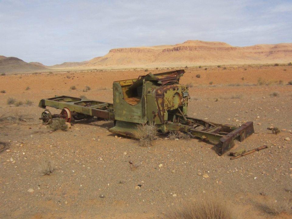Chattancourt's tweet photo. Une pensée aujourd’hui pour le Général Leclerc. J’étais à #Bechar en #Algerie en 2014 avec un membre de mon association. #GeneralLeclerc #Leclerc #WW2 #Histoire https://t.co/Dy9MuEBa6N