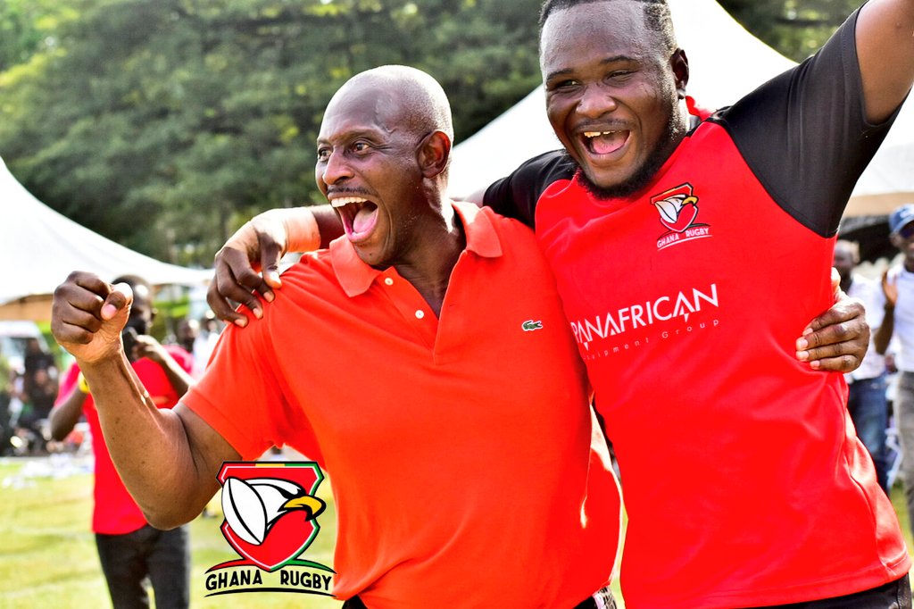 dadaoliseh's tweet photo. That mood after the final whistle 🙏🏾

#ghanarugby #eaglesofghana https://t.co/X0y13VDUue