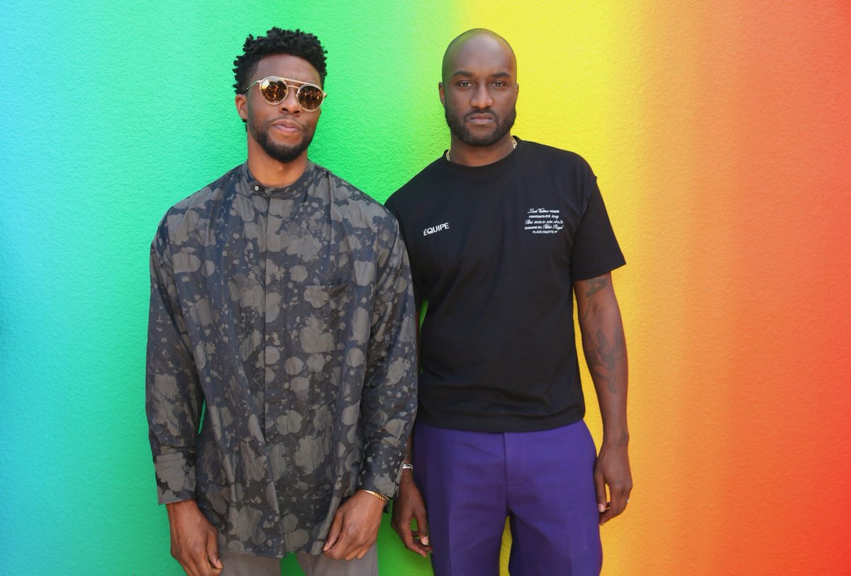 revolttv's tweet photo. Rest In Power to both legends 🙏🏿🕊#RIPVirgilAbloh #RIPChadwickBoseman https://t.co/AXANBzlTGg