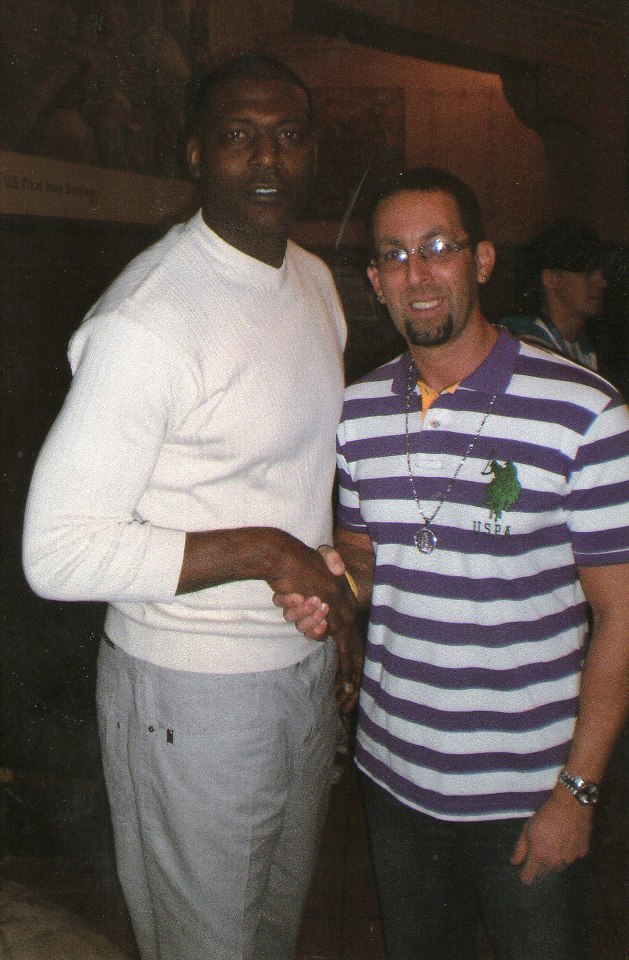  Happy Birthday to Larry Johnson today, throwback pic of us 