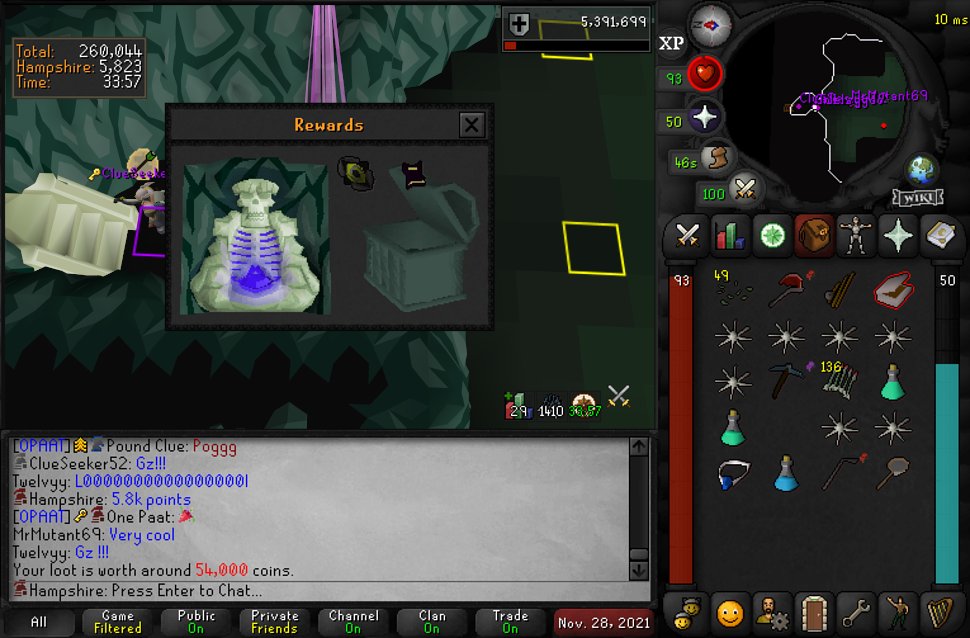 Shoutout @PulverisesOSRS Sunday mass raids.
5k point andy.