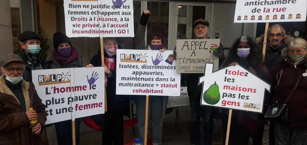 MahyChristine's tweet photo. #stopviolencesfaitesauxfemmes
Au bac le statut cohabitant =Libre et respectée!!
Le message du RWLP aujourd'hui lors de la manifestation Mirabal Belgium - stop aux violences d'état!
#rwlp #mirabal #25novembre https://t.co/nqMK5a6dTX