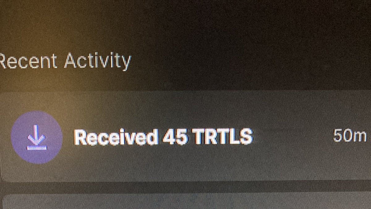 o_b1_'s tweet photo. Thanks for the $TRTLS token airdrop @TurtlesNFT ๐ข #tartlegamestrong #guysguysguys https://t.co/6k85Q7dZ7L